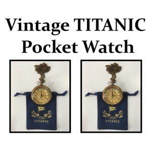 Titanic Pocket Watch RMS White Star Line Vintage Pocket Watch